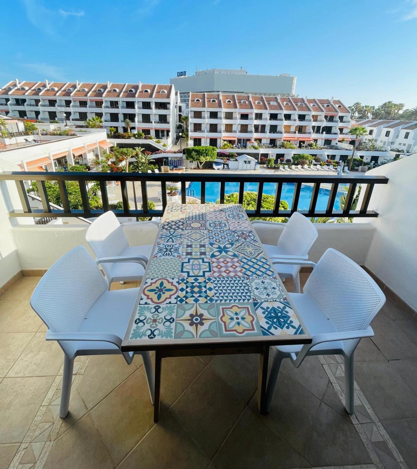 Duplex Michelle Parque Santiago I En Playa De Las Americas 外观 照片